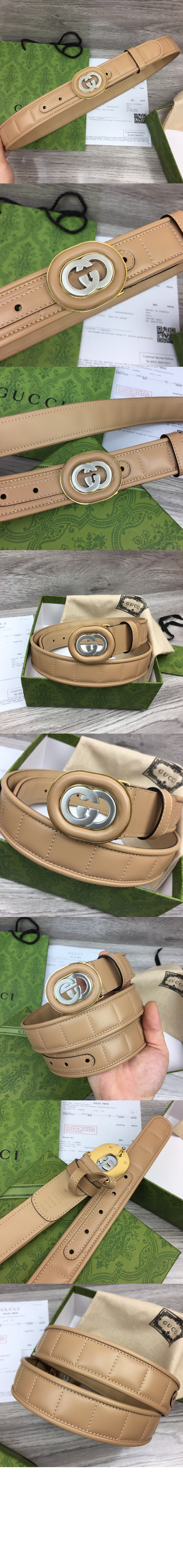 구찌 G 버클 벨트 748894