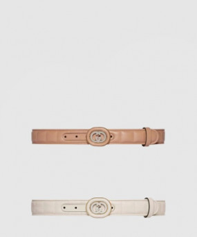 구찌 G 버클 벨트 748894