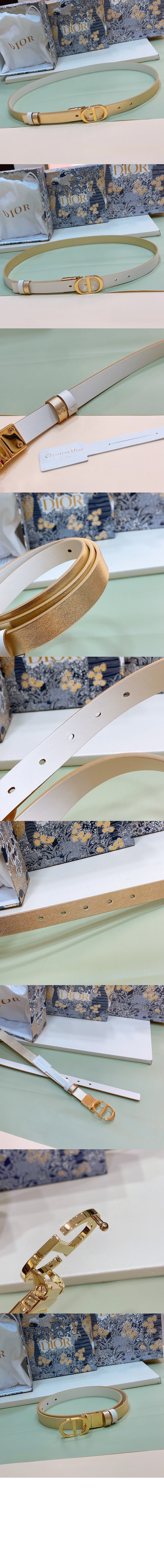 디올 30 Montaigne 리버서블 벨트 B0446