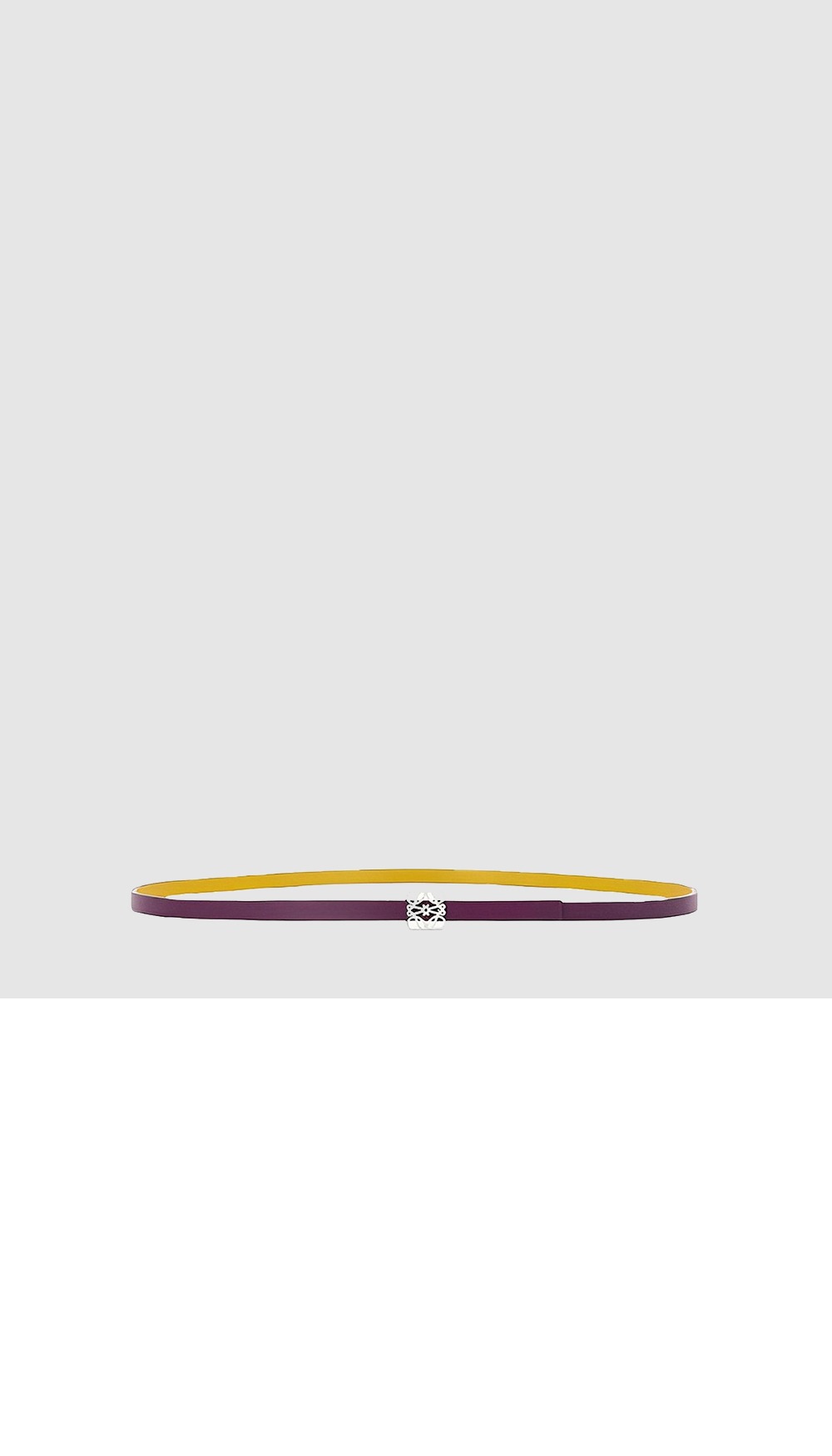 스무스 송아지 가죽 벨트