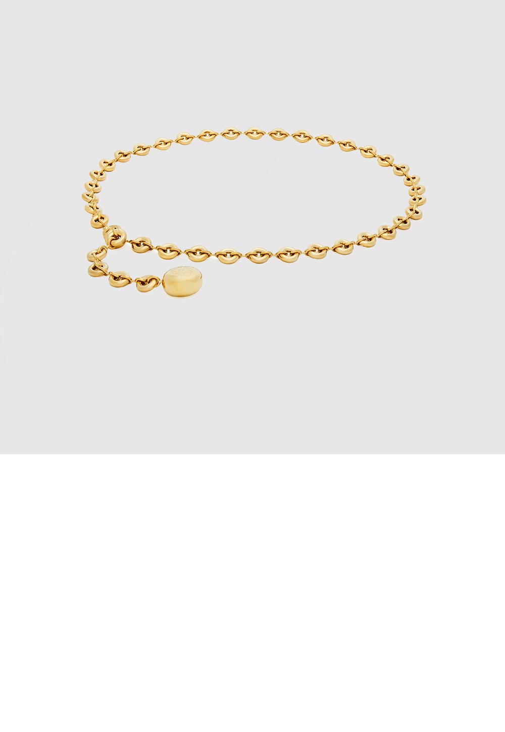 황동 도넛 체인 벨트