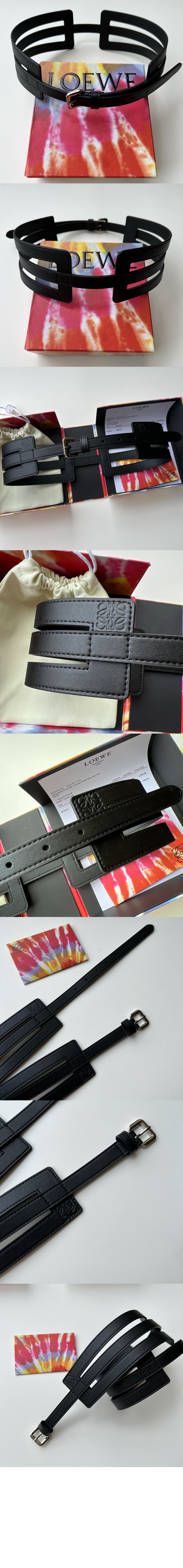 아나그램 컷아웃 벨트