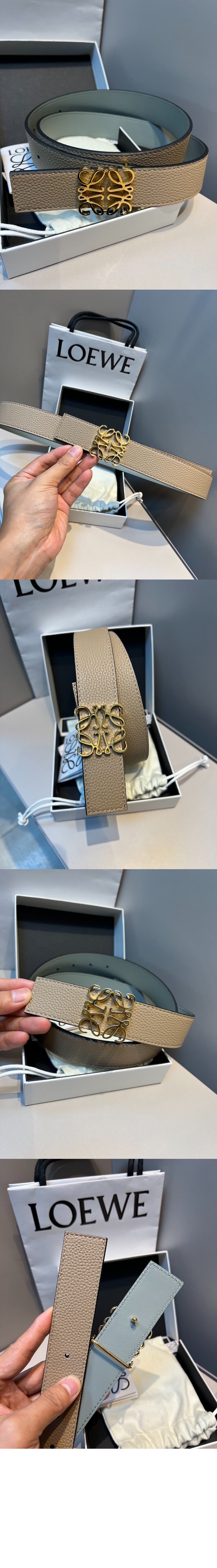 리버서블 애너그램 벨트