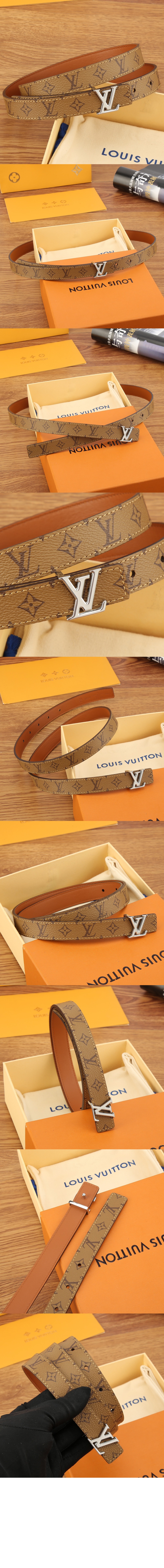 루이비통 아이코닉 리버서블 벨트 M0440M