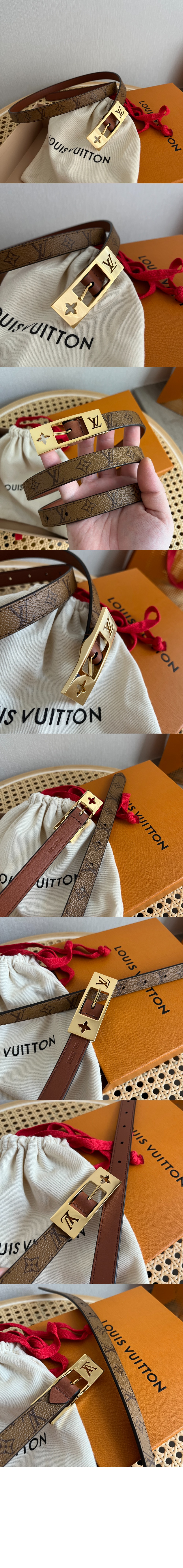 루이비통 LV 듀오 리버서블 벨트 M8369U