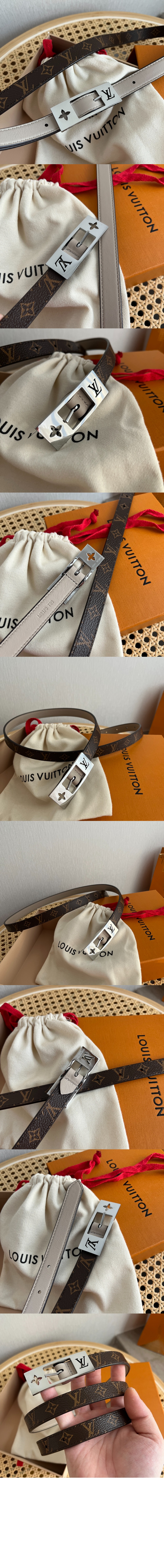 루이비통 LV 듀오 리버서블 벨트 M8296W