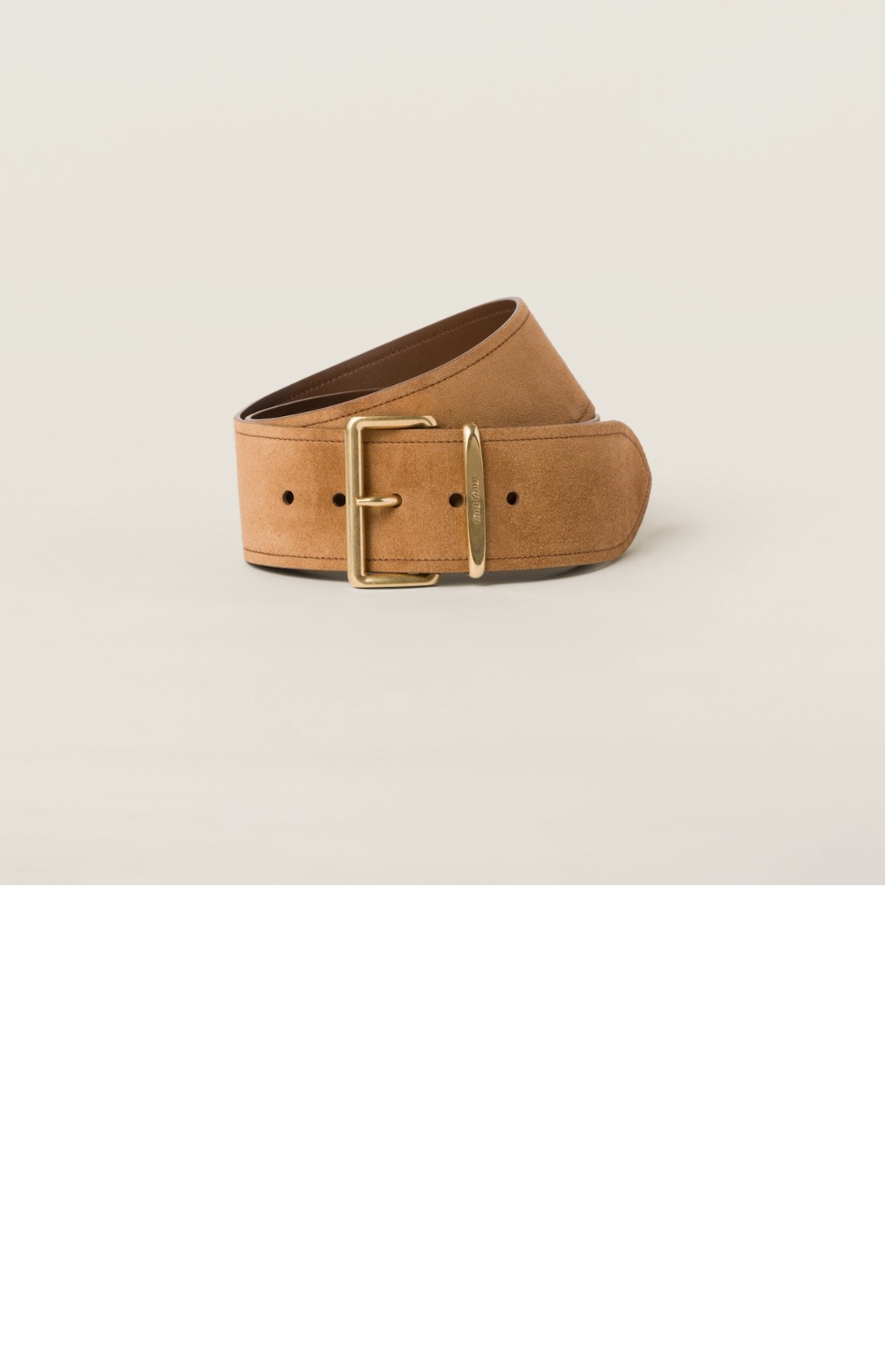 미우미우 스웨이드 벨트 5CC589
