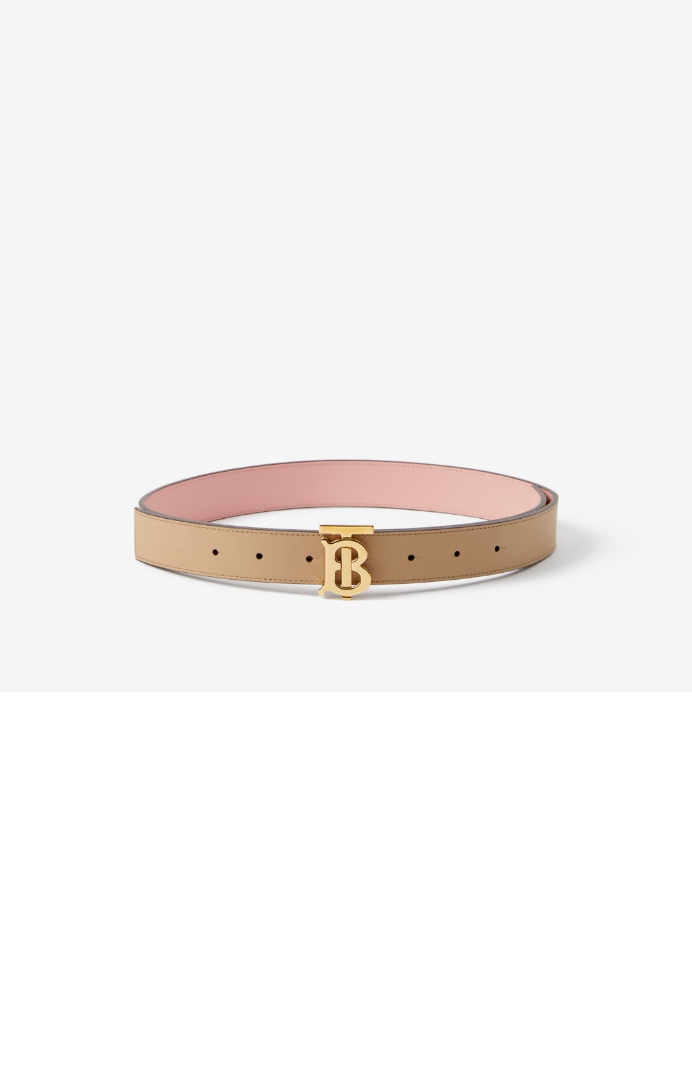 버버리 레더 리버시블 TB 벨트 80660501