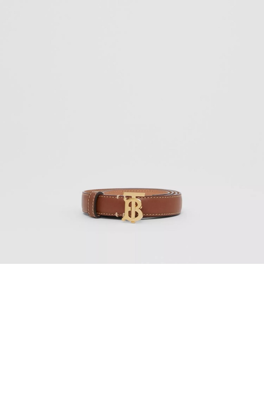 버버리 TB 로고 패턴 벨트 80234411