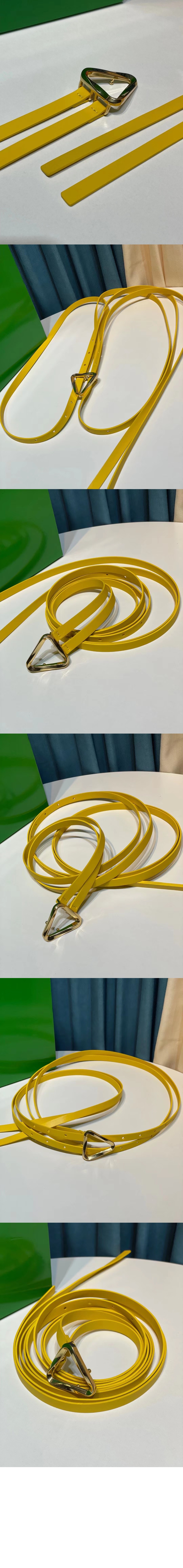 보테가베네타 트라이앵글 벨트 717234