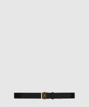 생로랑 박스 가죽 소재의 벨트 788067