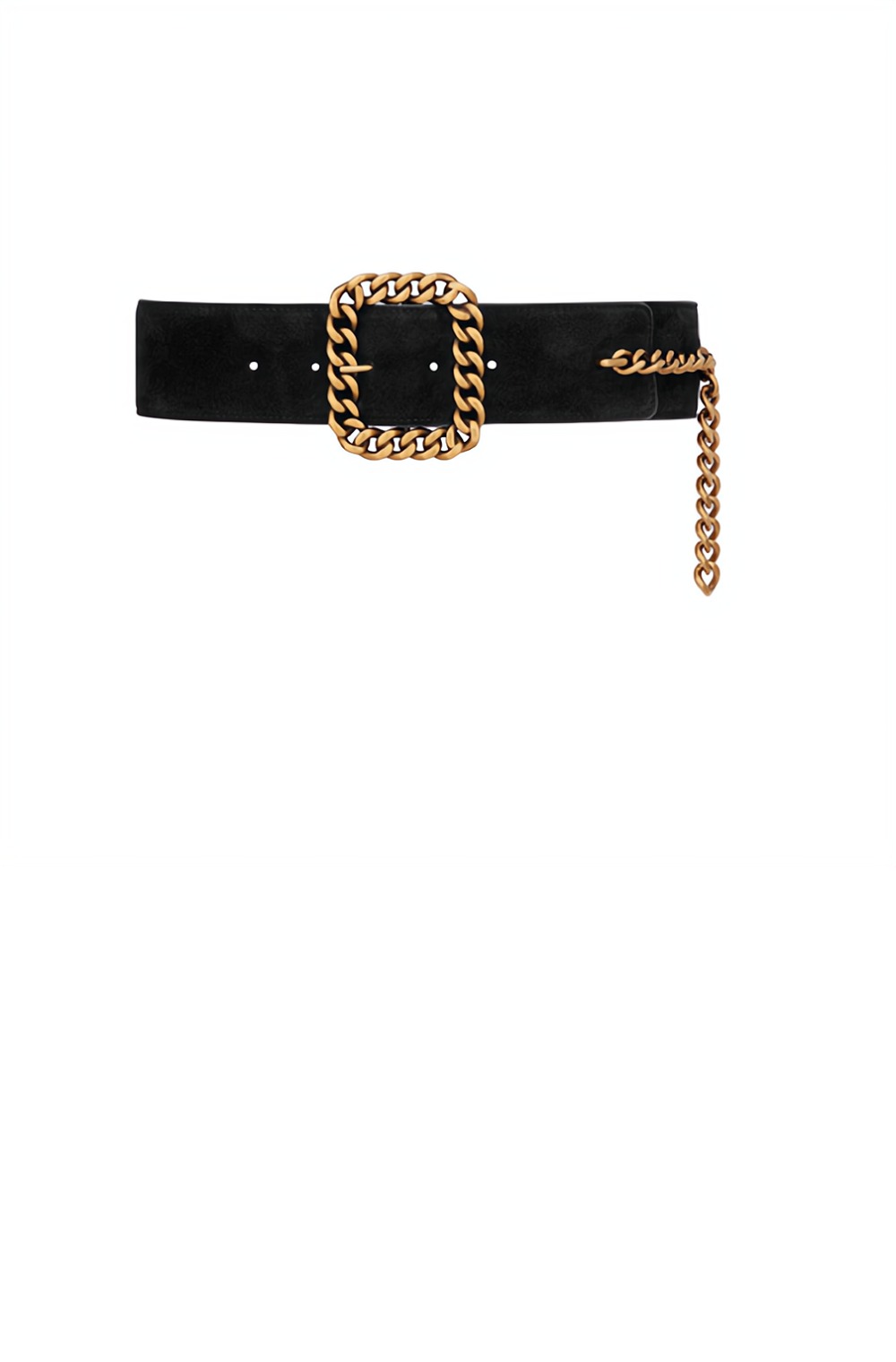 생로랑 사각 체인 버클 벨트 640570