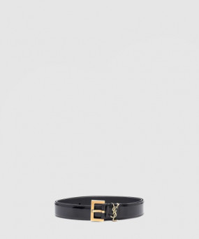 생로랑 매끄러운 가죽 벨트 634437