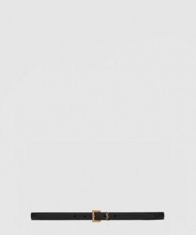 생로랑 래커 처리된 가죽 소재의 스퀘어 버클 554465