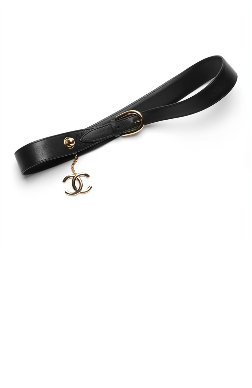 샤넬 로고핀 버클 벨트 AA9163