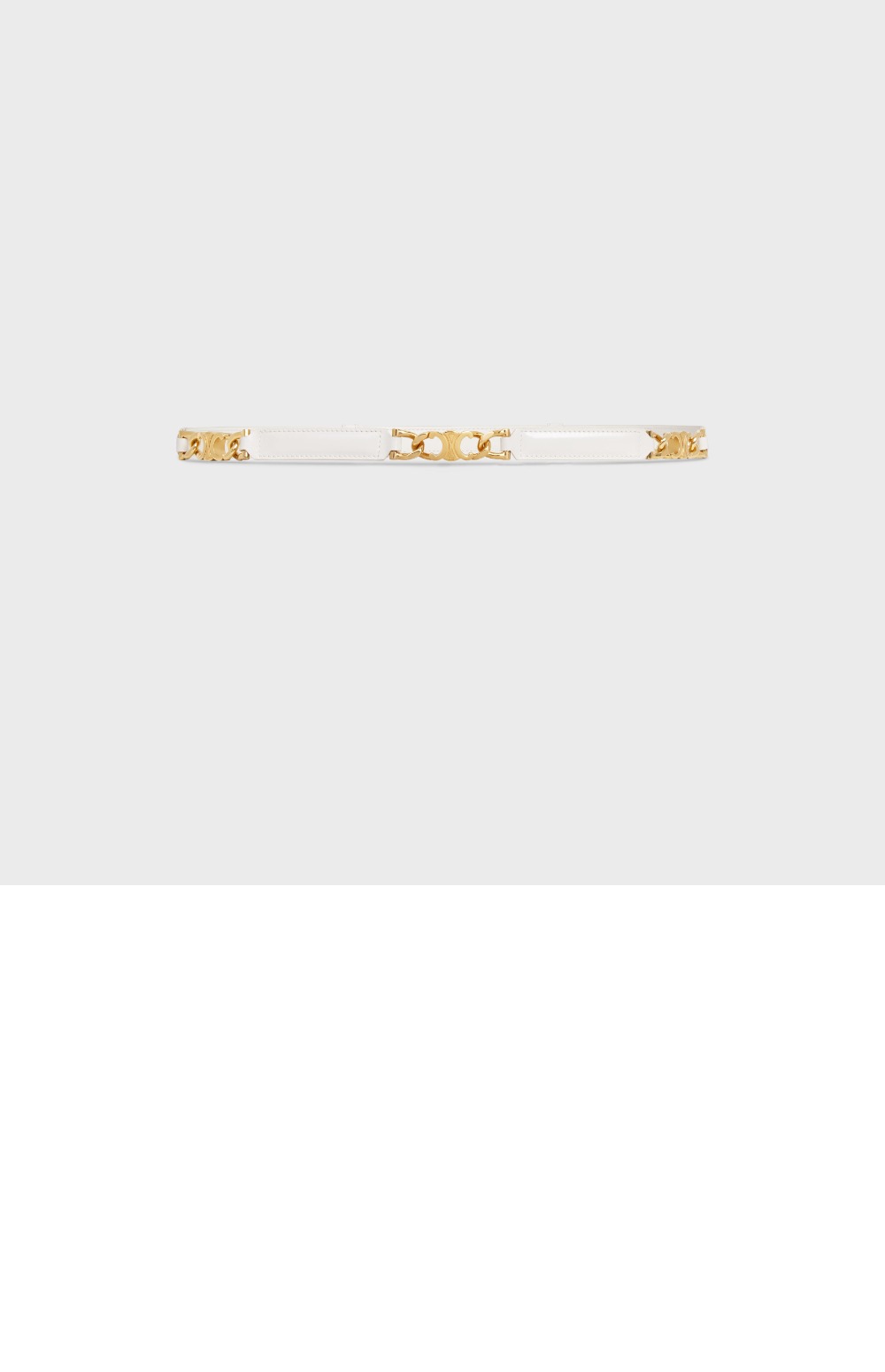 셀린느 스몰 트리옹프 구르메트 어드저스터블 벨트 45BGC3