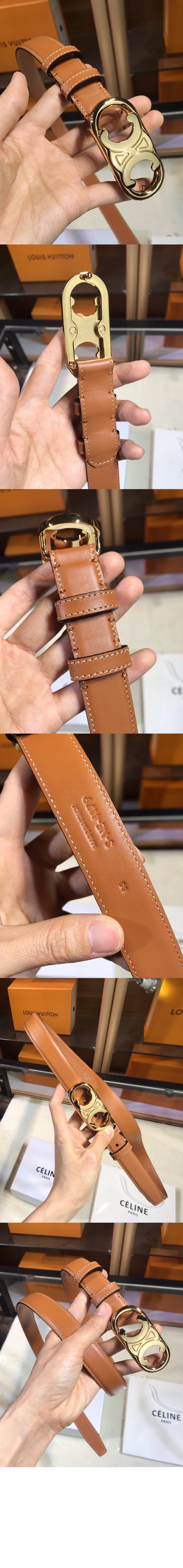 셀린느 미듐 퀴르 트리오페 벨트 45AJA3