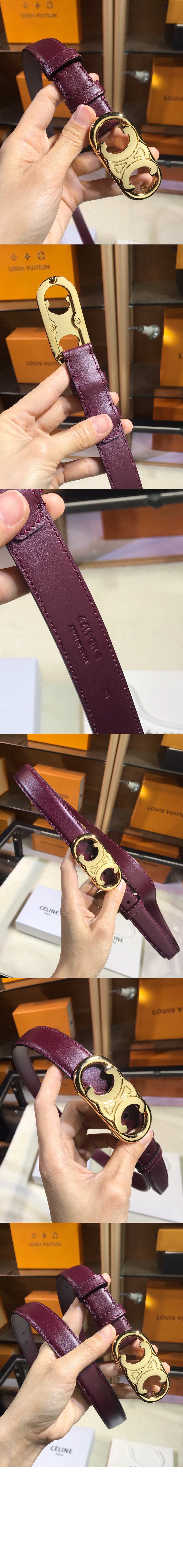 셀린느 미듐 퀴르 트리오페 벨트 45AJA3