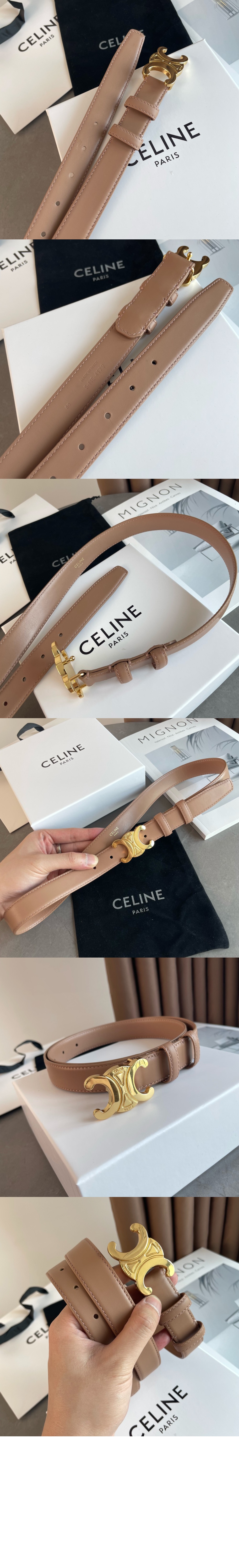 셀린느 미디엄 트리옹프 벨트 45AK93