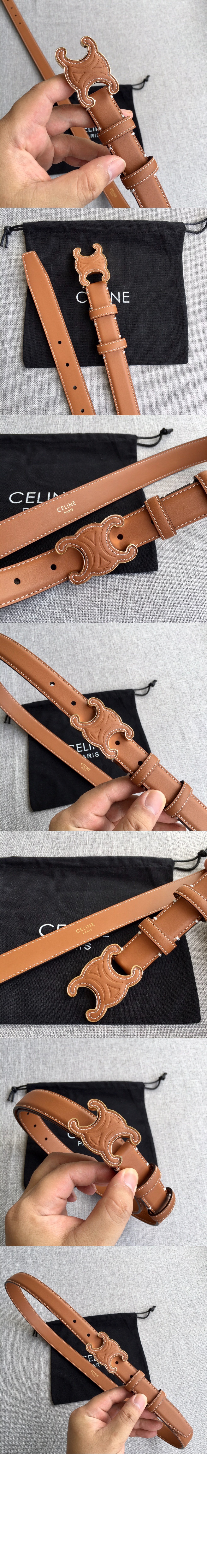 셀린느 미디엄 퀴르 트리옹프 벨트 45BAA3