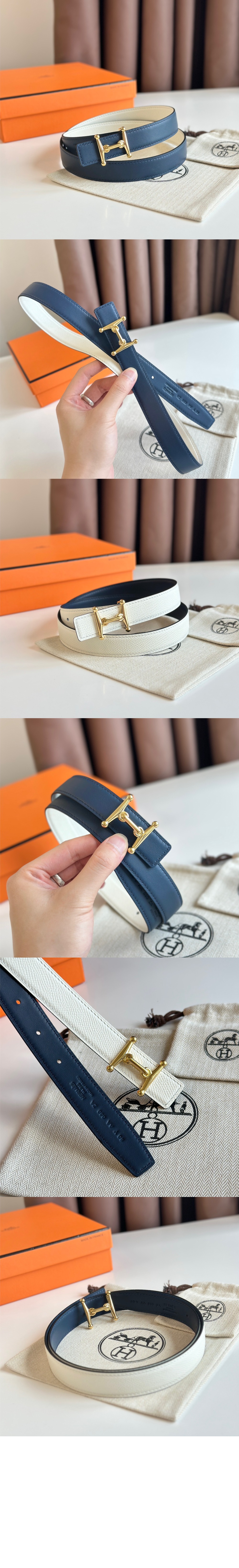 에르메스 모르스 리버서블 벨트