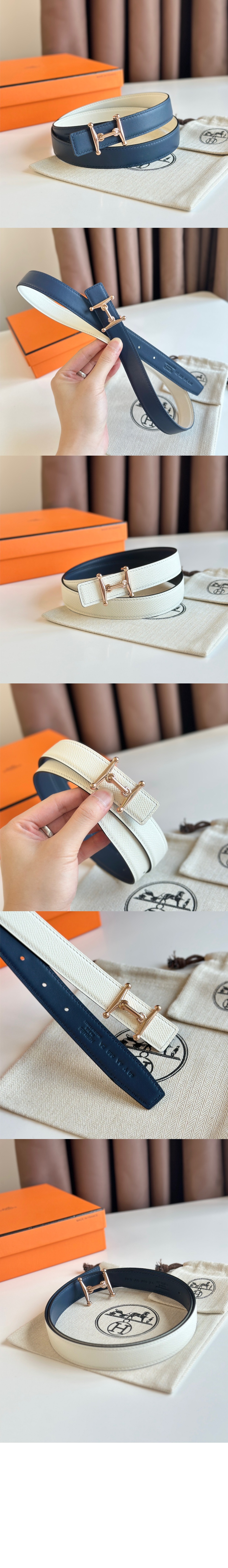 에르메스 모르스 리버서블 벨트