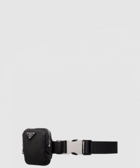프라다 로고 파우치 버클 벨트 2CN076