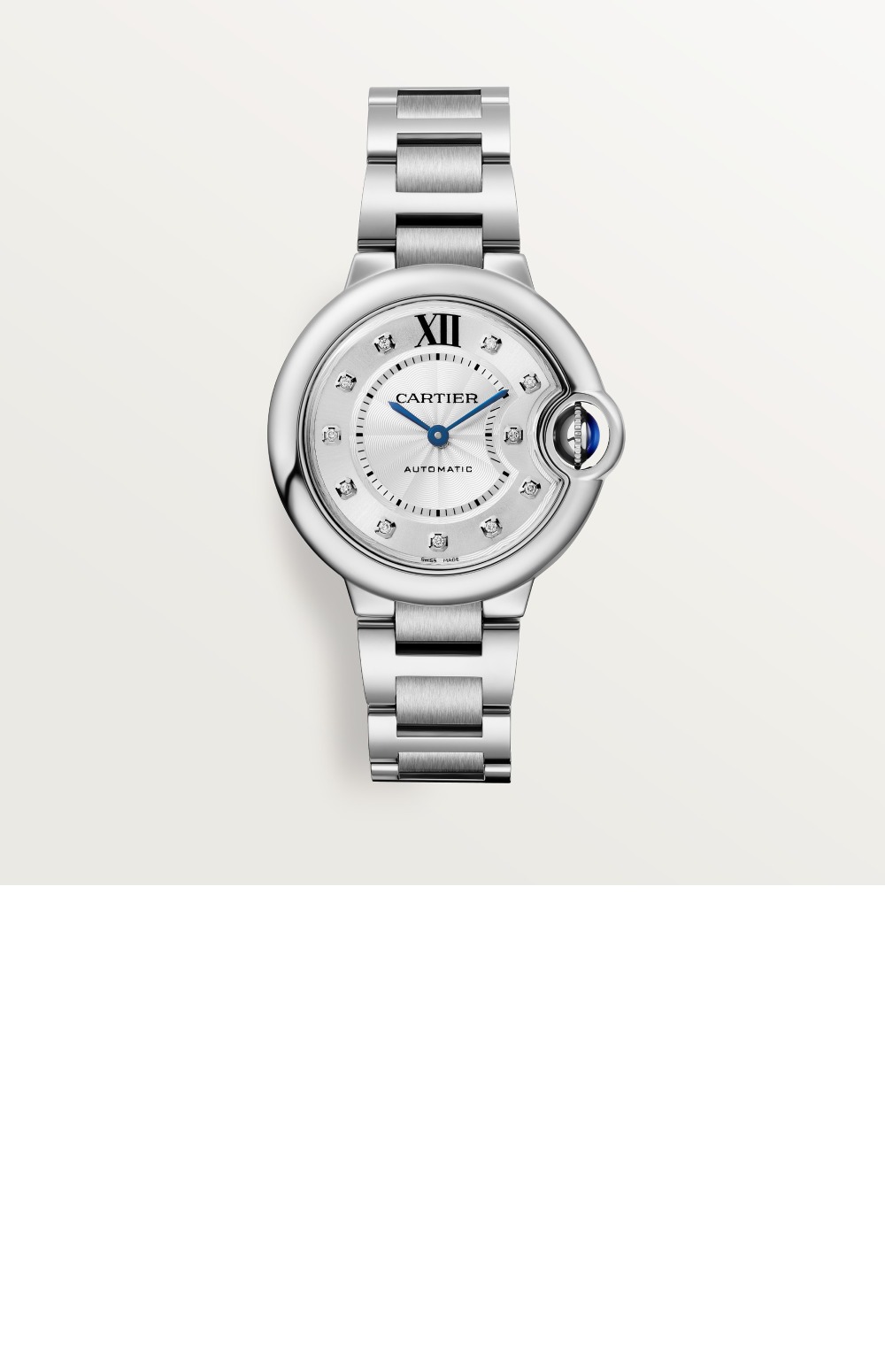 까르띠에 롱 블루 드 까르띠에 워치 33 W4BB0021