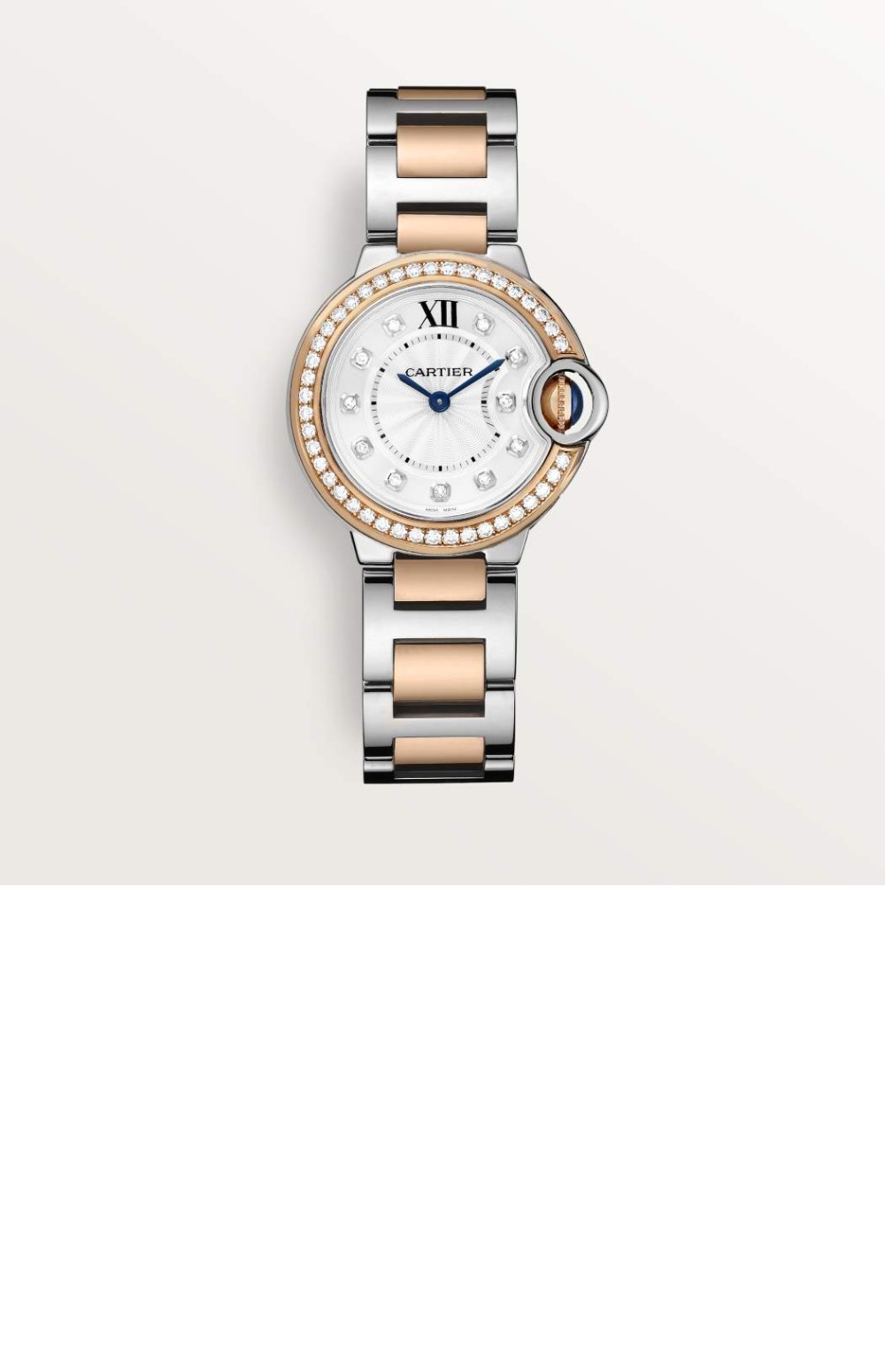 까르띠에 발롱블루 콤비 28 W3BB0025