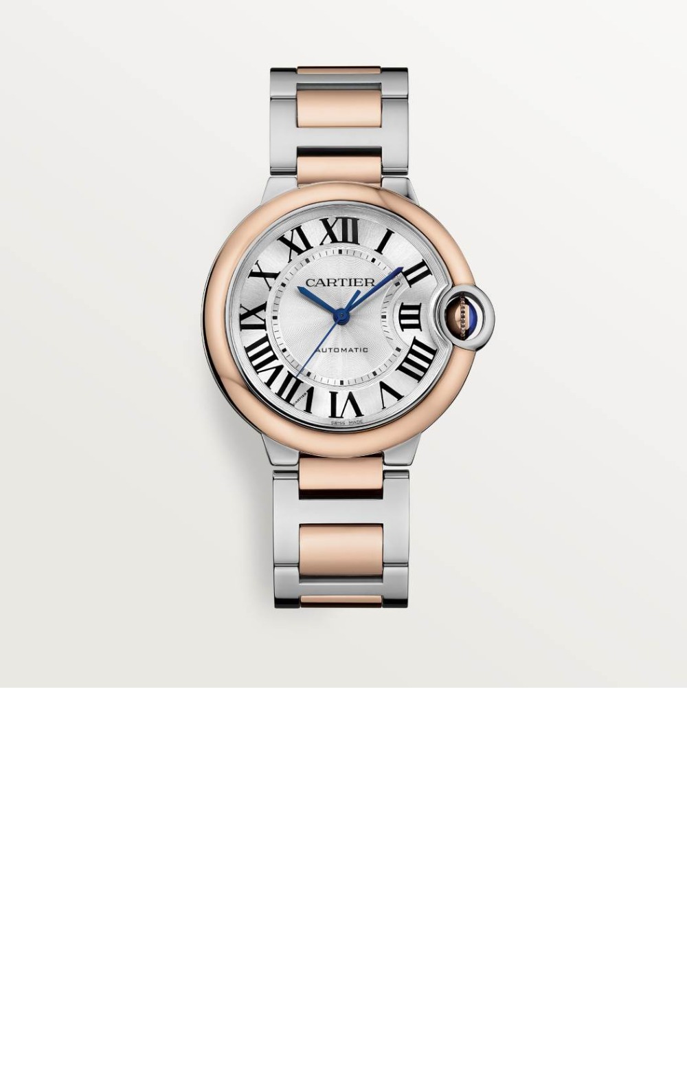 까르띠에 발롱블루 콤비 33 W2BB0032