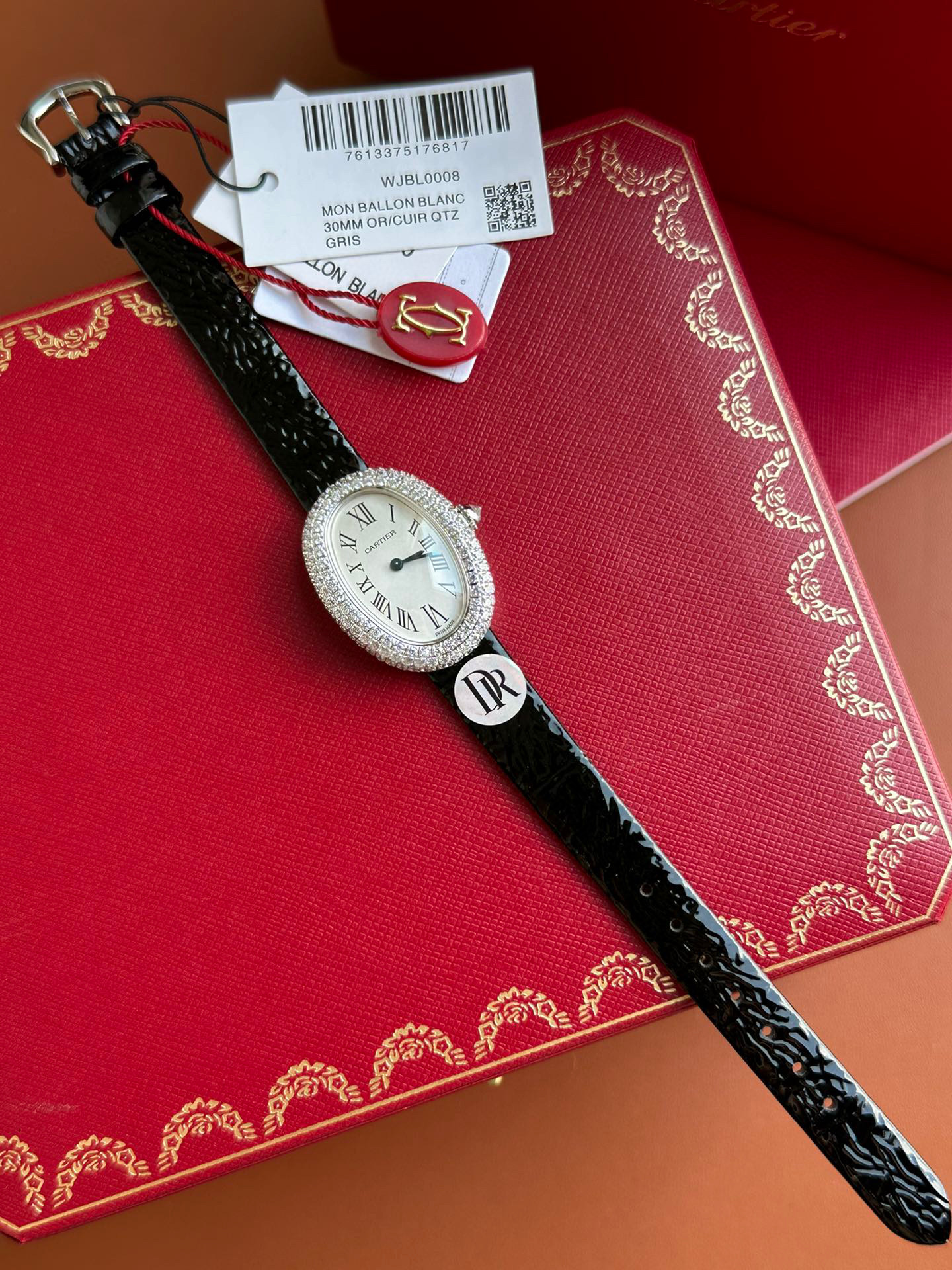 까르띠에 베누아 스몰 25MM 사이즈 다이아 버전