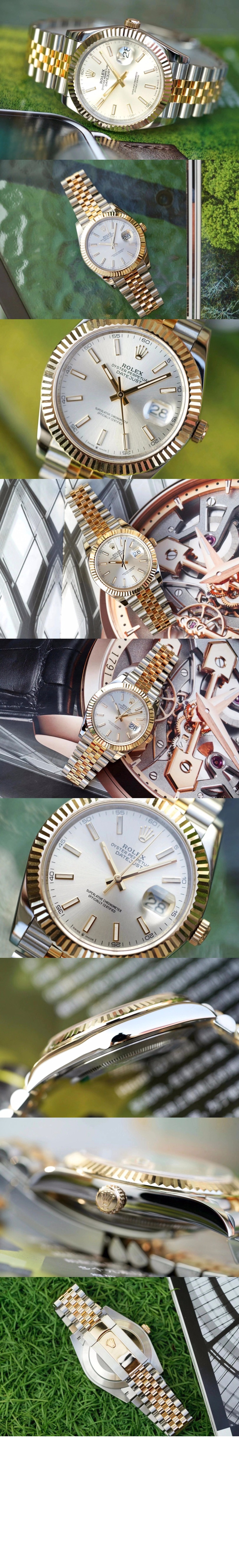 롤렉스 데이저스트 콤비 36 126233