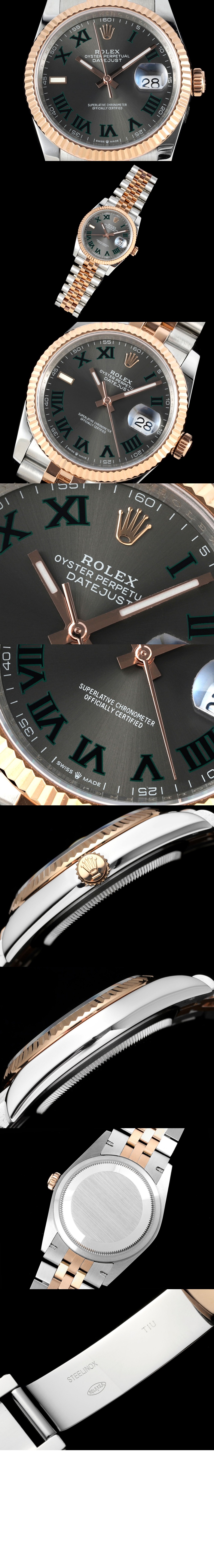롤렉스 데이저스트 콤비 36 126231