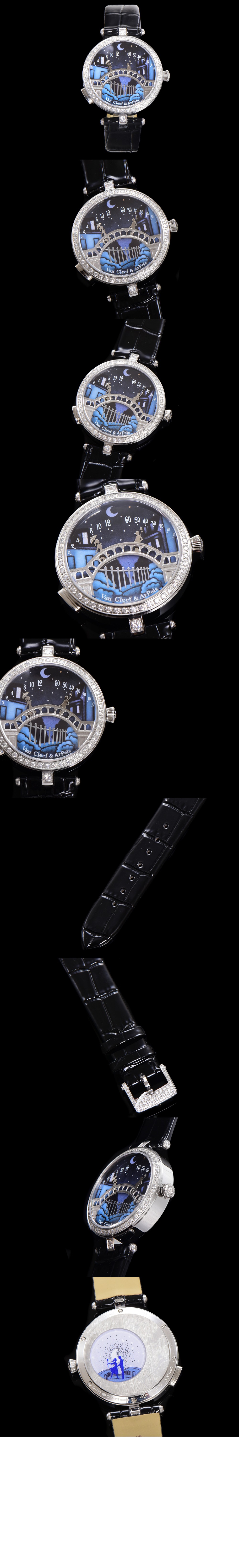 반클리프 레이디 아펠 퐁 데 자모르 워치 38 8TY00