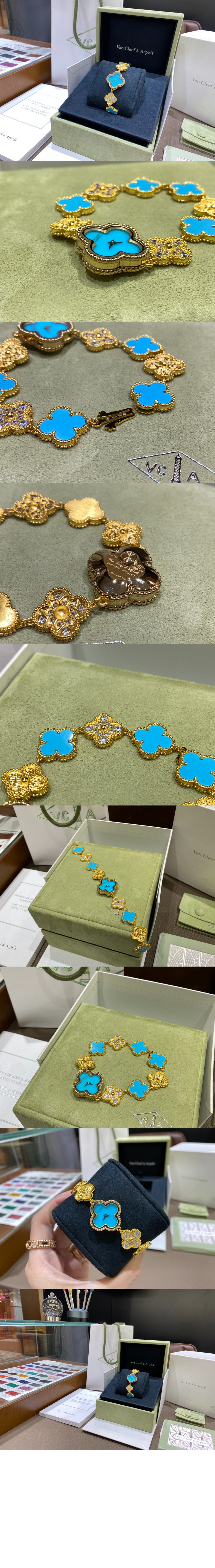 반클리프 스위트 알함브라 워치 22.7 8SJ00