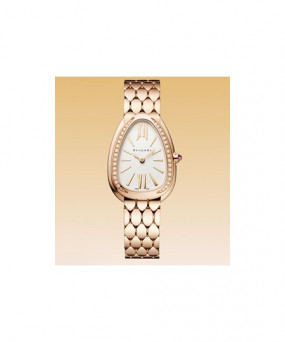 불가리 세르펜티 세두토리 워치 다이아 로즈골드 33mm