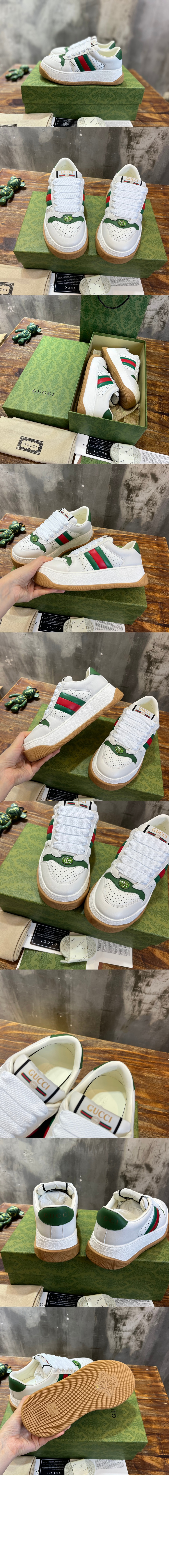 구찌 스크리너 웹 스니커즈 771457