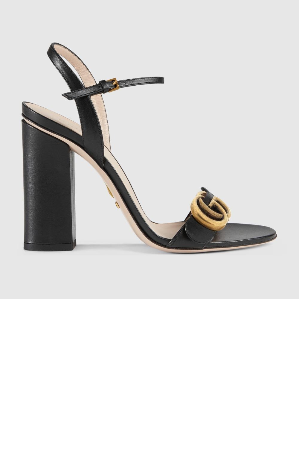 구찌 홀스빗 미드힐 샌들 453378