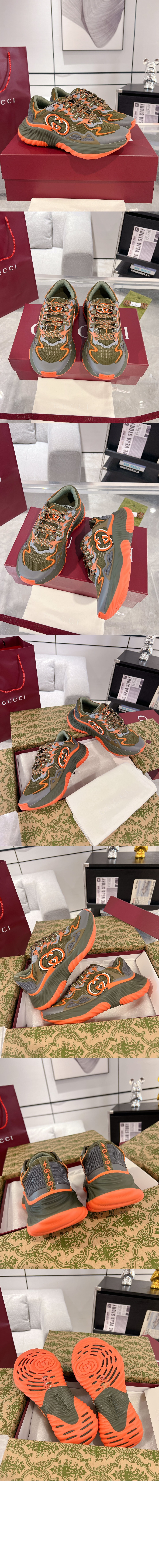 구찌 리플 스니커즈 787645