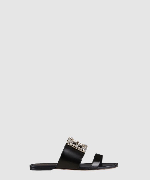 로저비비에 크리스탈 버클 뮬 5043