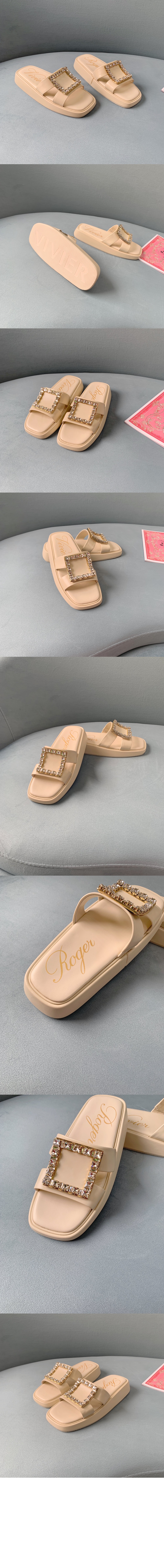 로저비비에 슬라이드 버클 샌들 6093