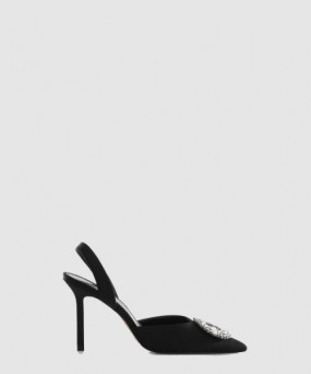 마놀로블라닉 보석 굽 신발