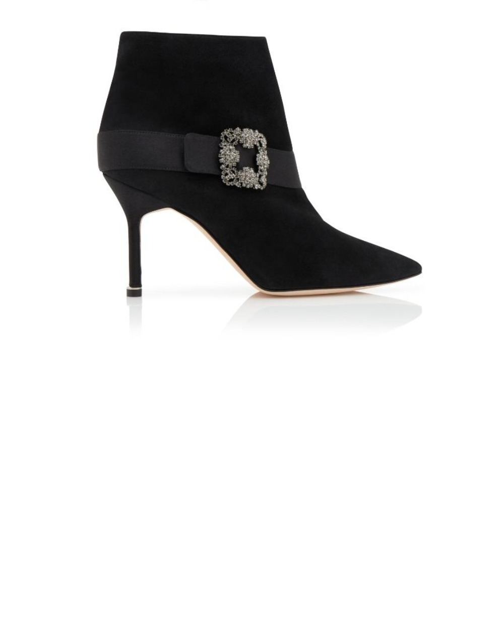 마놀로블라닉 베일로 스웨이드 앵클부츠