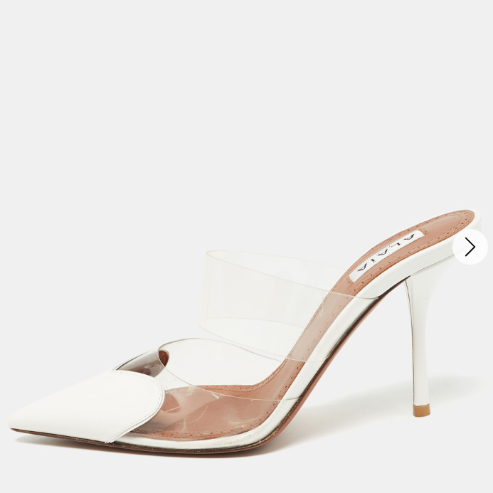 알라이아 화이트 하트 뮬