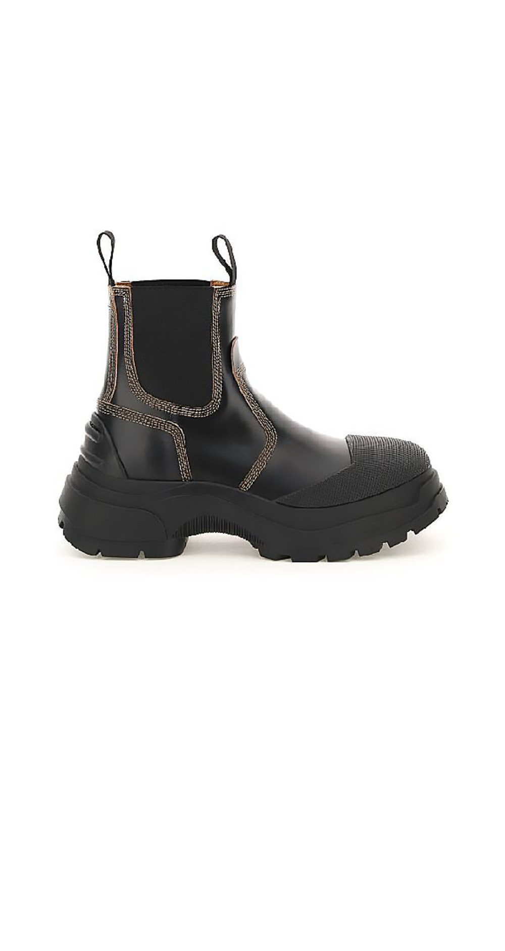 마르지엘라 청키솔 스티치 디테일 첼시 부츠 T8013