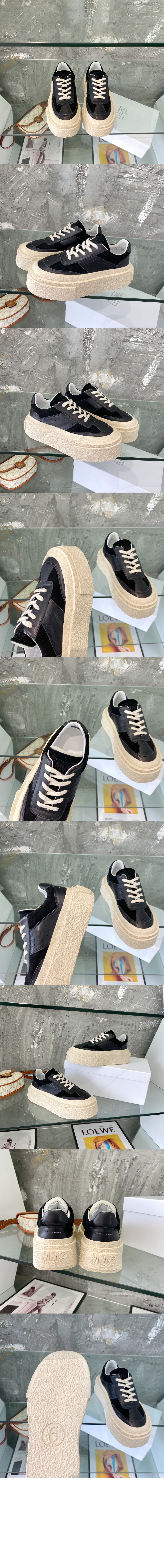 마르지엘라 6 코트 플랫폼 스니커즈 T8013