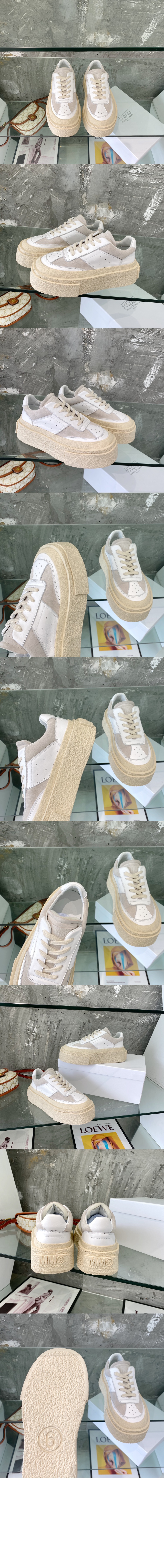 마르지엘라 6 코트 플랫폼 스니커즈 T8013