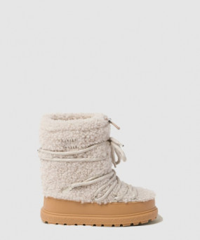 미우미우 양가죽 털 부츠 5U862D