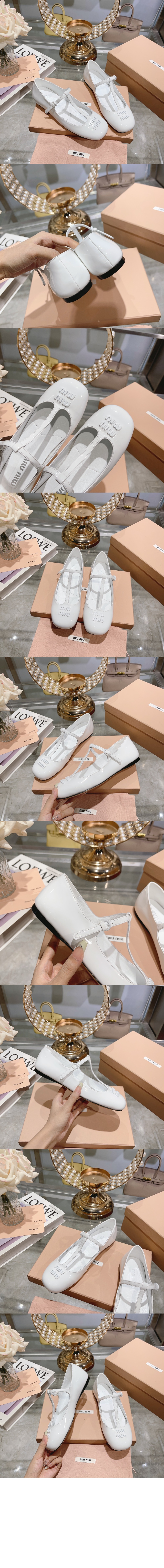 미우미우 플랫슈즈 5F136E