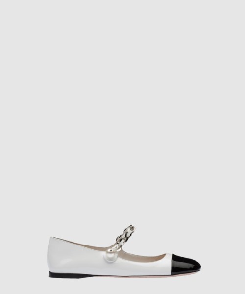 미우미우 페이턴트 가죽 발레리나 5F653D